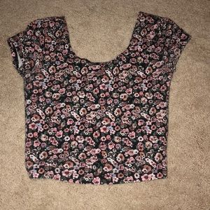 Garage Floral Crop Top